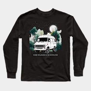 Van life/Where the journey is the destination Long Sleeve T-Shirt